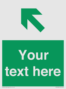 Custom Safe condition: Green Up left arrow